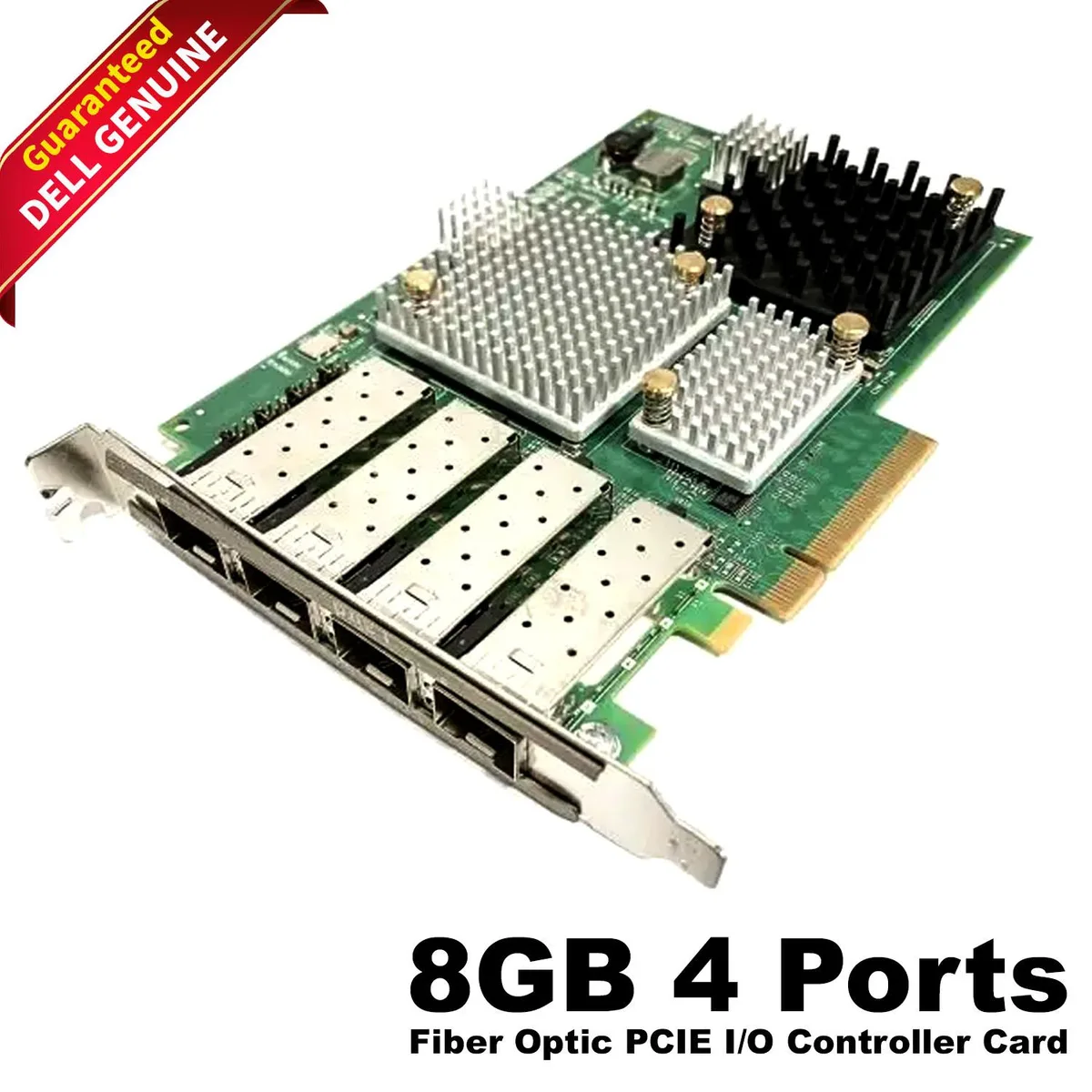 DELL DELL TF67 8GB 4-Port Fiber Optic PCIe HBA — ürün fotoğrafı