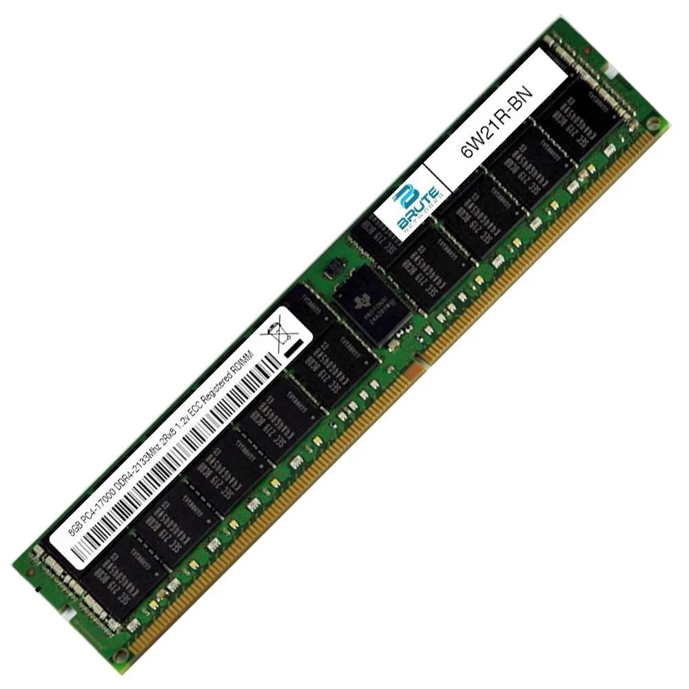 Brute Networks Brute Networks 8GB DDR4 2133 ECC Registered 2Rx8 1.2V RDIMM — photo du produit