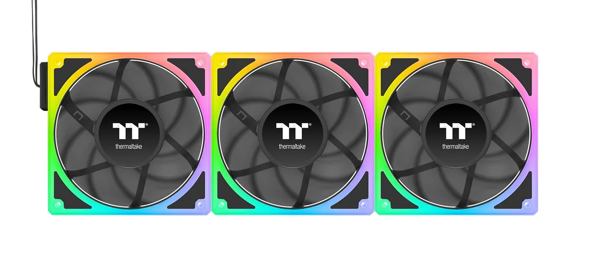 Thermaltake Thermaltake CL-F210-PL12SW-A 120mm case fan 3-pack — 제품 사진