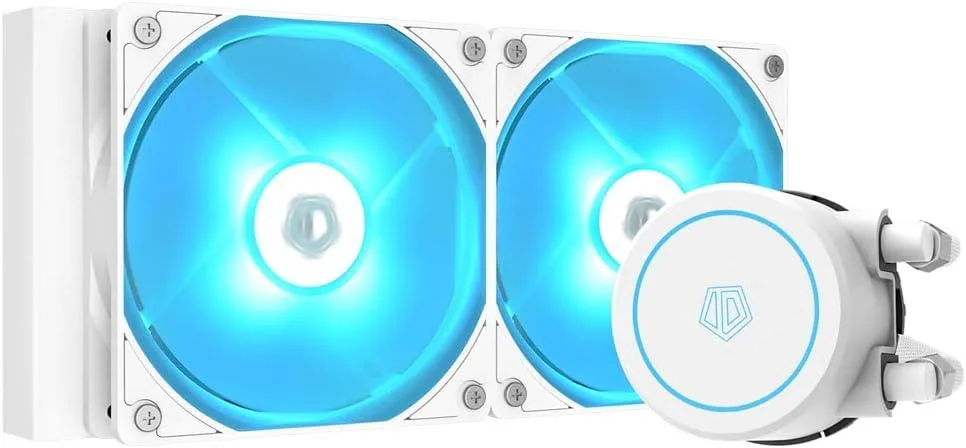 BFKK BFKK AURAFLOW X 240 liquid cooler White — photo du produit