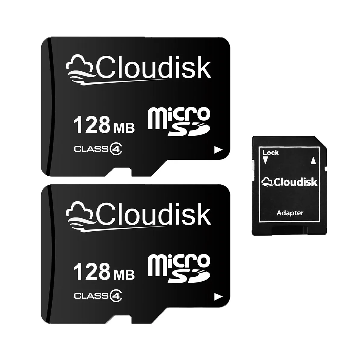 Cloudisk Cloudisk MicroSD 128MB 2 Pack Class 4 — fotografija proizvoda