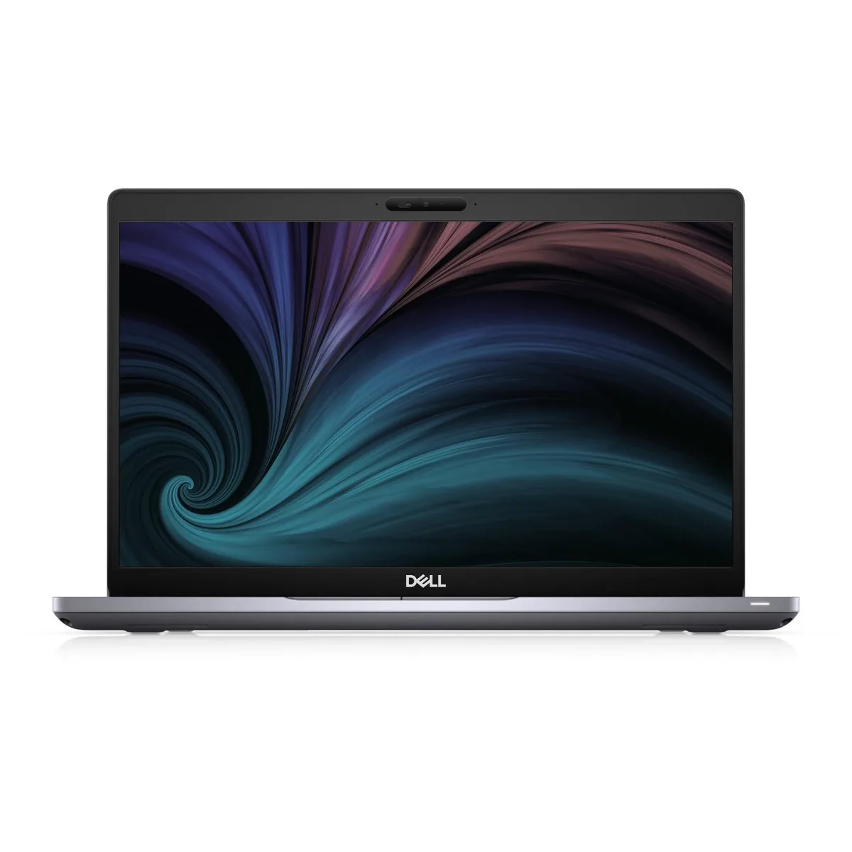 Silver Dell Latitude 5410 laptop closed showing 14.0 inch screen and keyboard