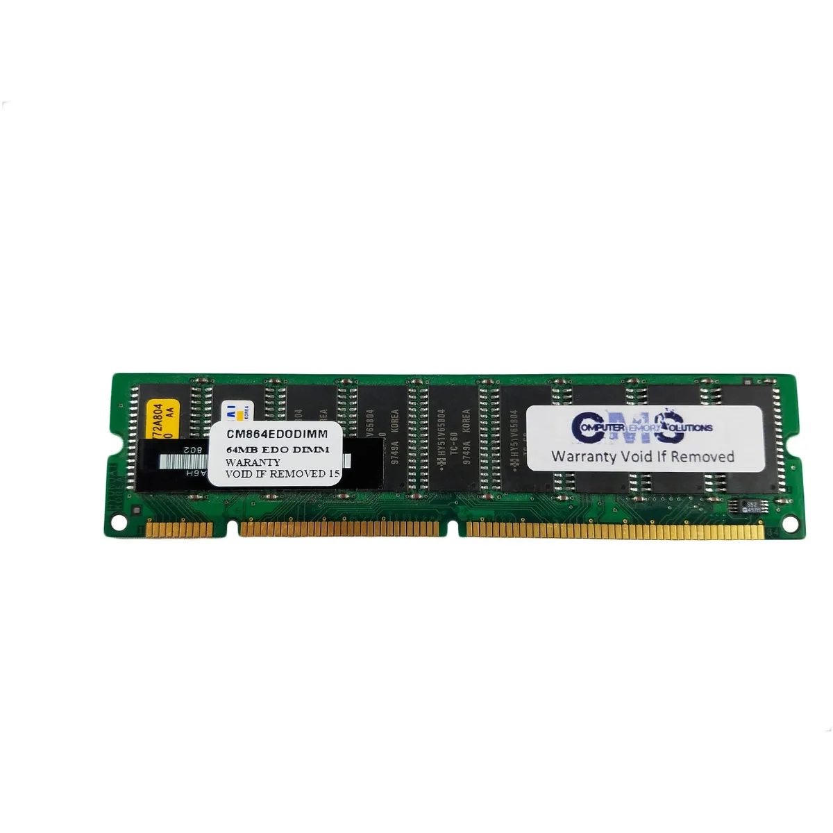 Computer Memory Solutions Computer Memory Solutions CM12864133DIMM 1GB PC133 DIMM memory upgrade — 商品写真