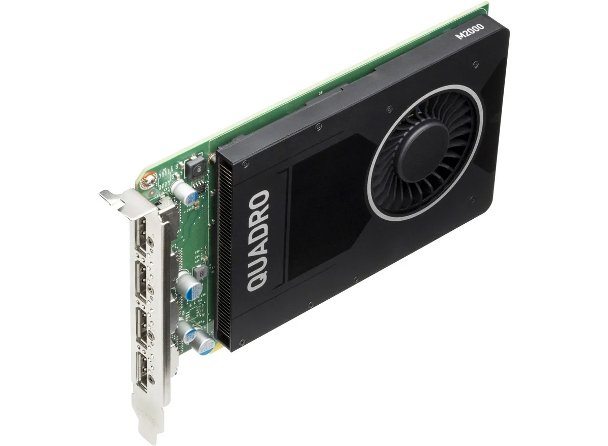 DELL DELL Quadro M2000 4GB GDDR5 128-bit 4x DP W2TP6 workstation graphics card — photo du produit