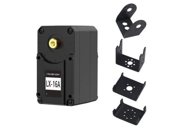 LORDWORLD LORDWORLD LX-16A Serial Bus Servo with Bracket 17kg.cm 240° — foto produk