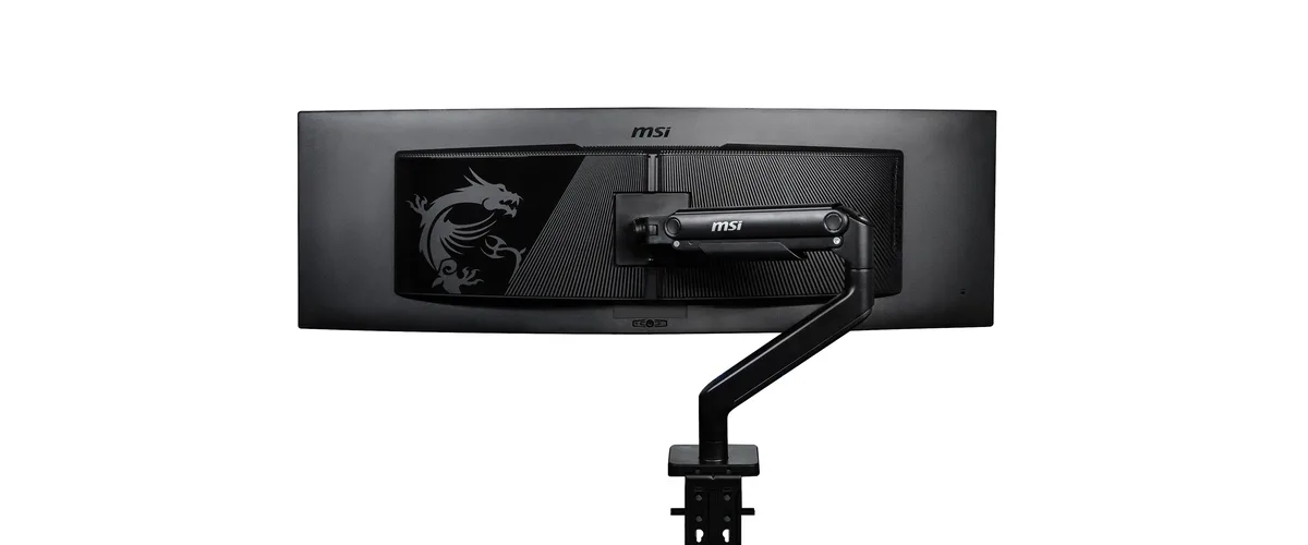 MSI MSI MAG MT201 monitor accessory 17-49" 44 lbs VESA 75/100mm clamp grommet black — 商品照片