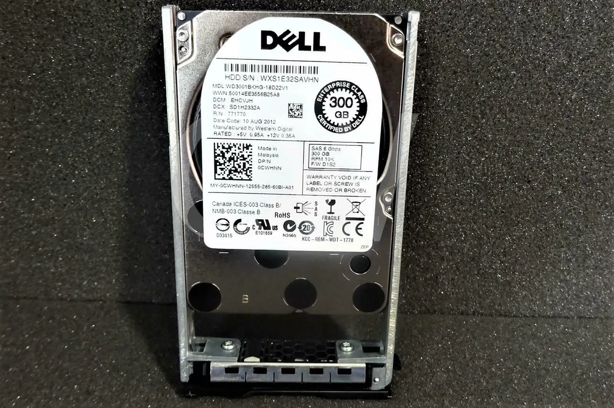DELL DELL 300GB 10000RPM 2.5" SAS Internal Hard Drive — 제품 사진