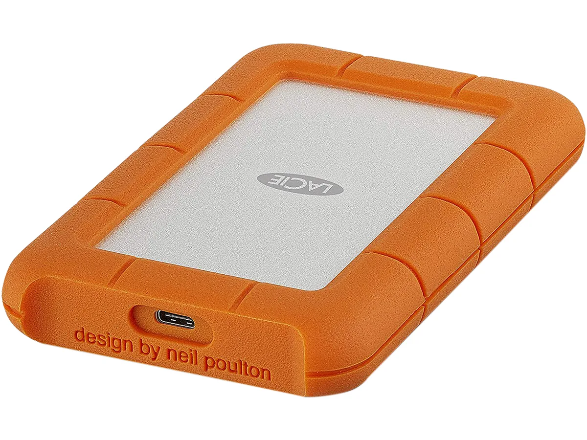 LaCie LaCie STFR1000800 Rugged USB-C 1TB portable hard drive — תמונת המוצר