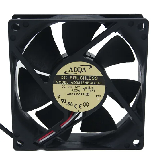 OEM Industries OEM Industries AD0812HB-A73GL 80mm CPU cooler — photo du produit