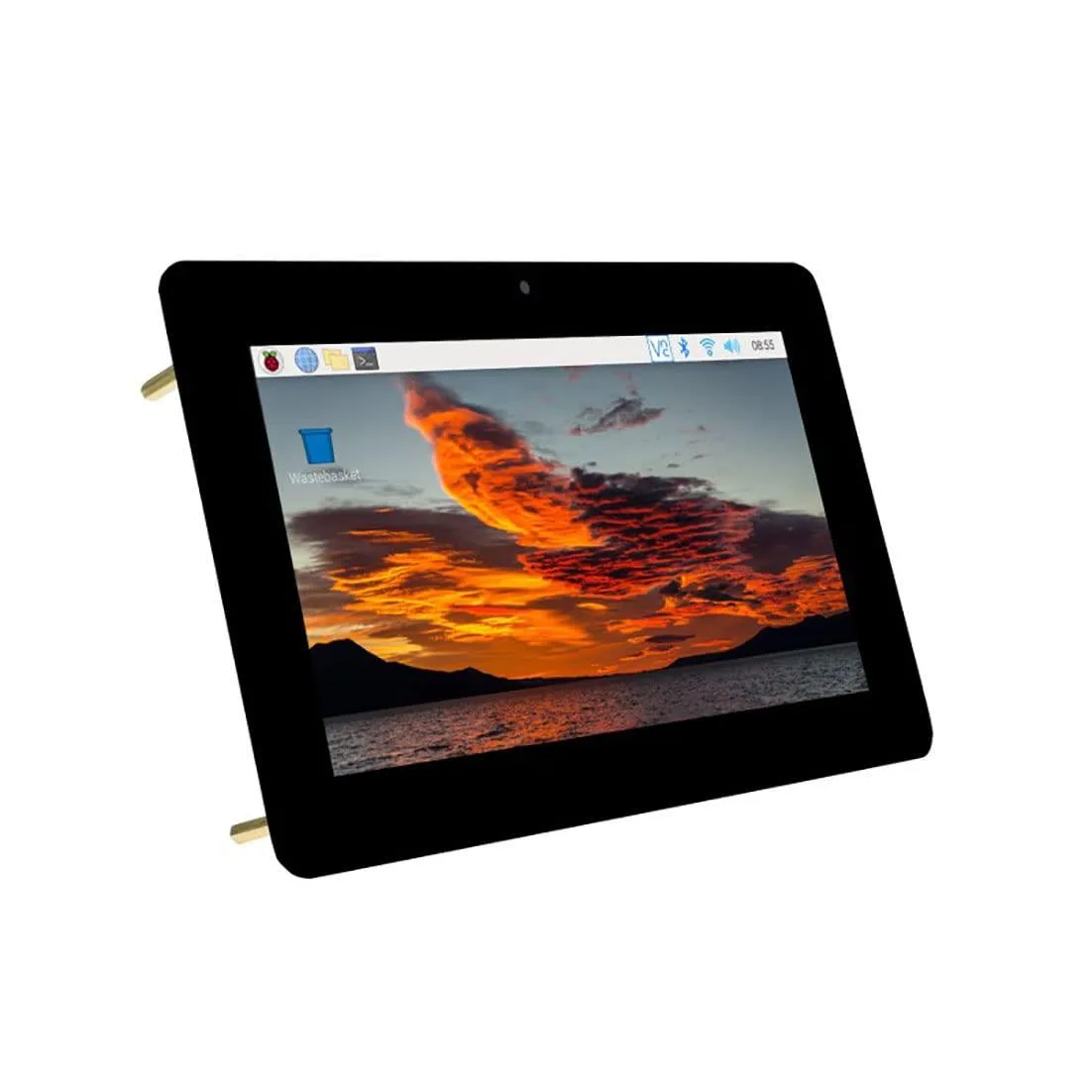LORDWORLD LORDWORLD 8inch Capacitive Touch Display 800×480 DSI Reversed Camera Hole — foto produk