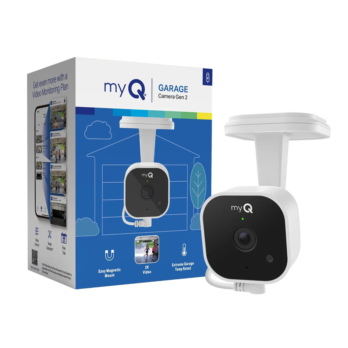  Clover MYQ-C23AXXW1 2K Wireless Surveillance Garage Camera — termékfotó