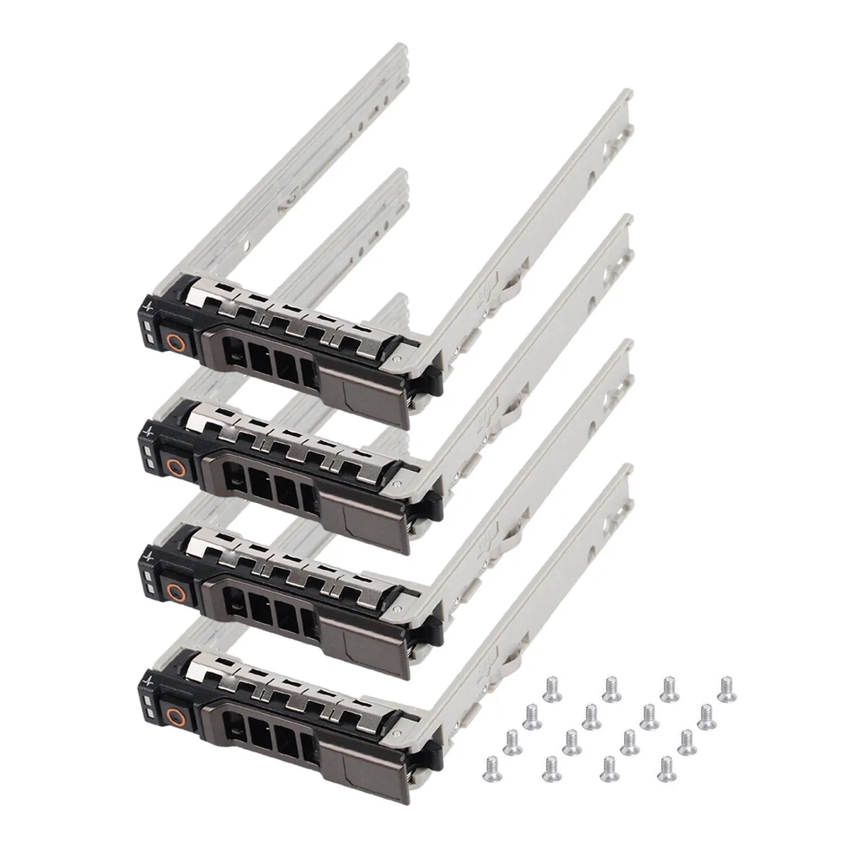Vszerda Vszerda G176J 2.5" SAS/SATA hard drive adapter caddy 4-pack — preces foto