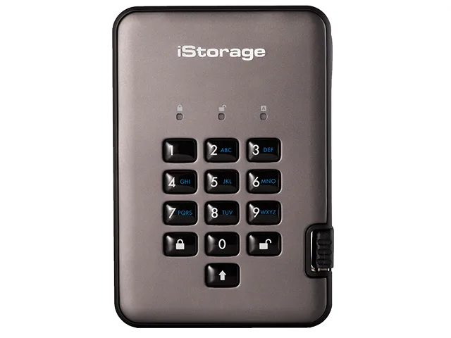 iStorage iStorage IS-DAP2-256-3000-C-X 3TB portable hard drive — תמונת המוצר