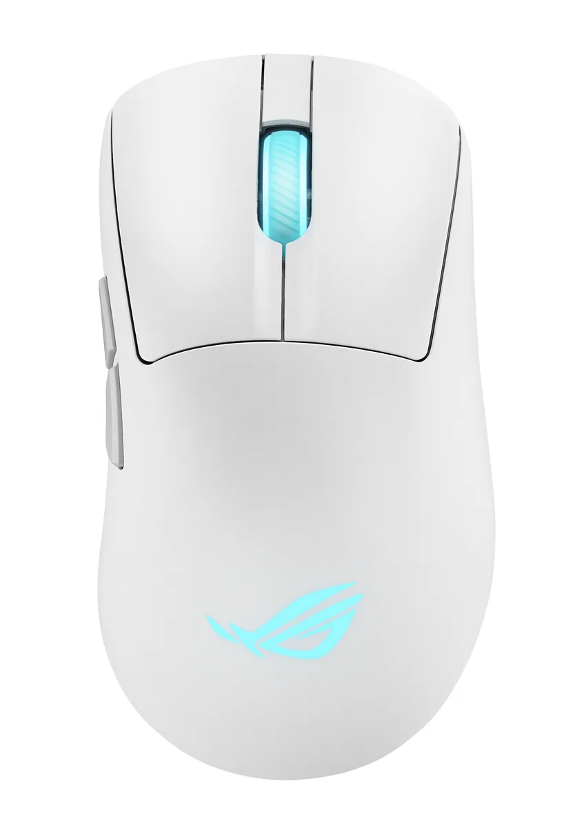 ASUS ASUS 90MP04A0-BMAA10 ROG Keris II Origin gaming mouse, 65 g, 42000 DPI, Bluetooth 5.1, Moonlight White — product photo