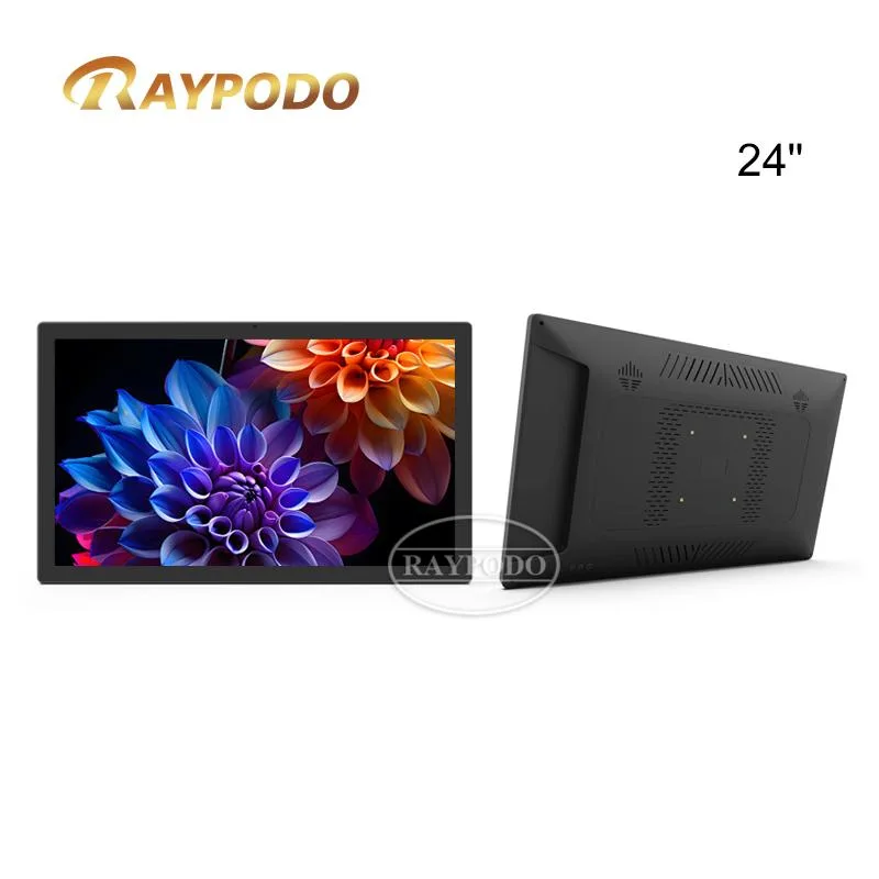 RAYPODO RAYPODO 23.8" RK3566 2GB+16GB Android 11 POE Black all-in-one PC — 商品写真