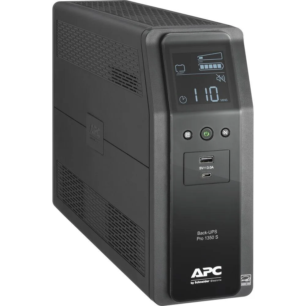 APC APC BR1350ms 1350 VA UPS 810 W 10 NEMA 5-15R 16 GB USB 3.0 — photo du produit
