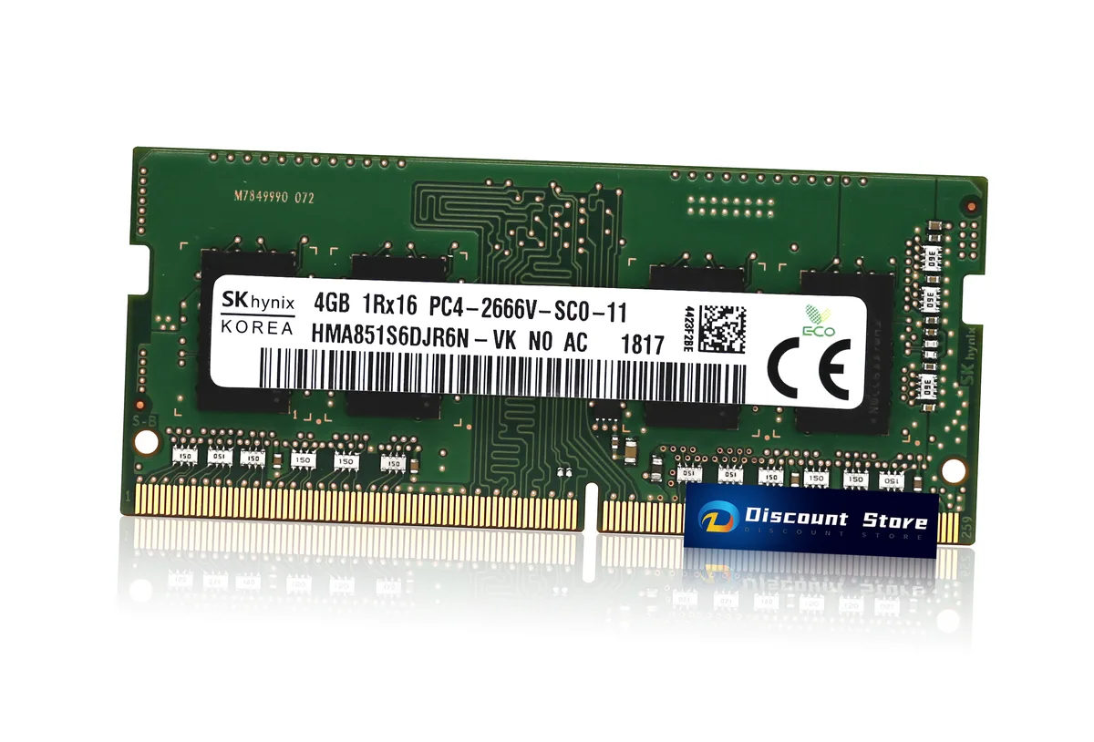 SK hynix SK hynix HMA851S6DJR6N-VK 4 GB DDR4 2666 CL19 laptop RAM — fotografia produktu