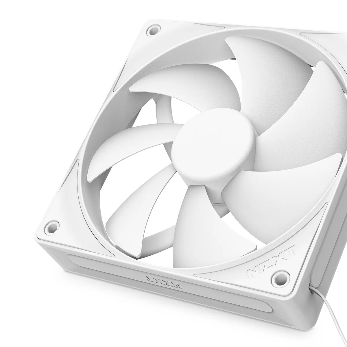 NZXT NZXT F120P 120mm White Static Pressure PWM Case Fan — ürün fotoğrafı