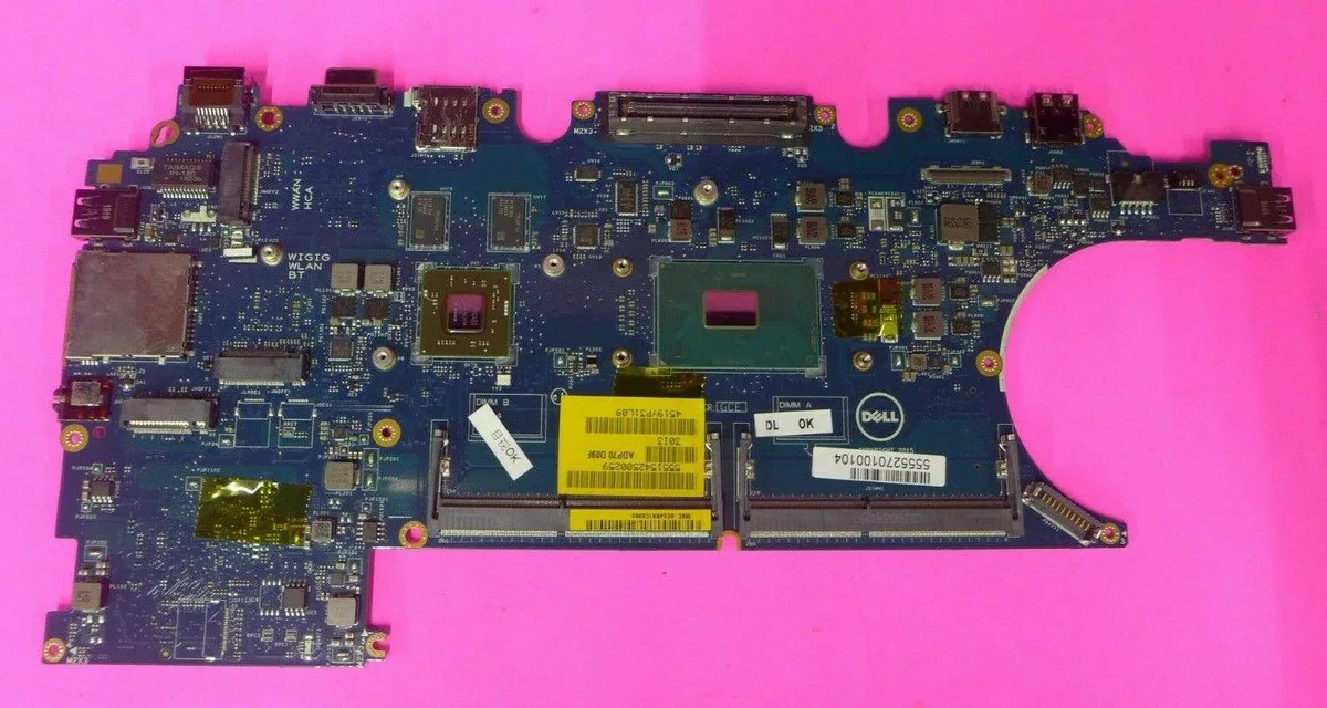 Green Dell Latitude E5470 motherboard with i5-6440HQ 2.6GHz processor KP60X