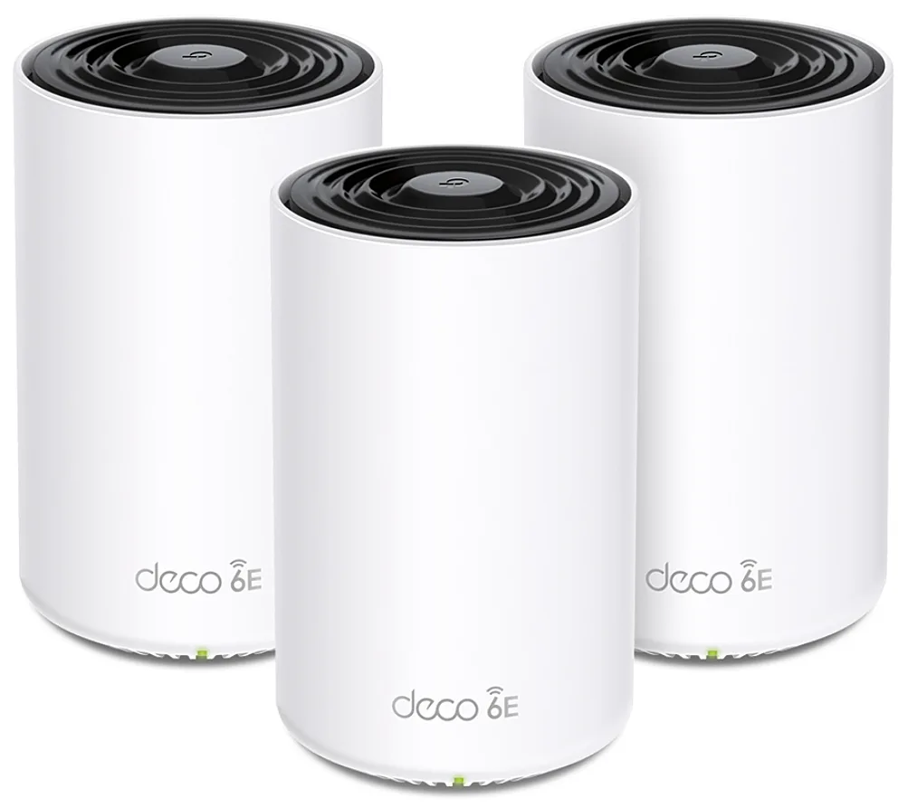 TP-Link TP-Link Deco XE75 (3-pack) AXE5400 tri-band mesh Wi-Fi system — product photo