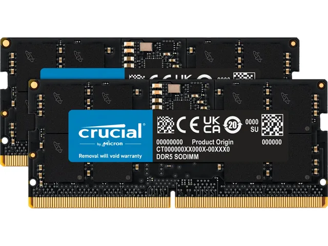 Crucial Crucial CT2K24G56C46S5 48GB (2 x 24GB) DDR5 5600 CL46 laptop RAM — product photo