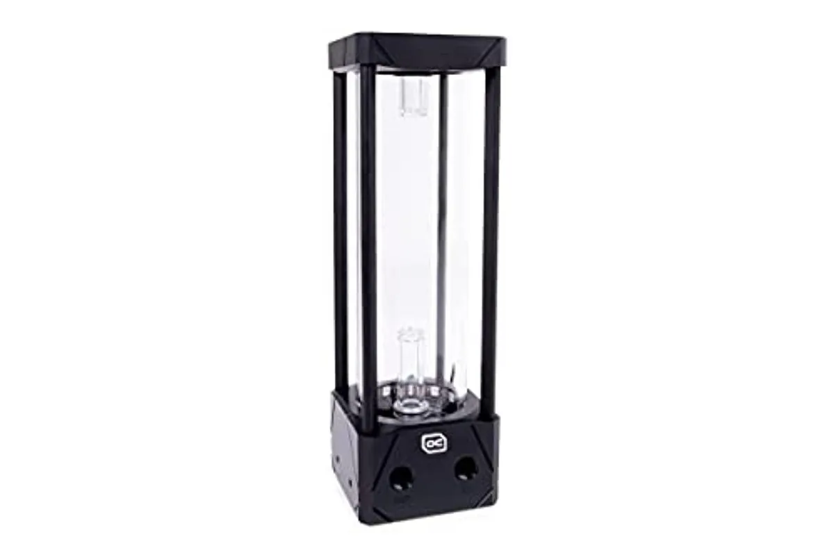 Alphacool Alphacool Eisbecher Aurora 250mm Glass Reservoir D5 Body Black/acetal G1/4 — photo du produit