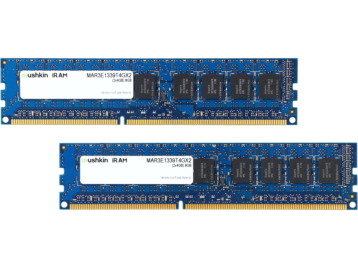 Mushkin Enhanced Mushkin Enhanced MAR3E1339T4GX2 8GB (2 x 4GB) DDR3 1333 memory upgrade — produktbild