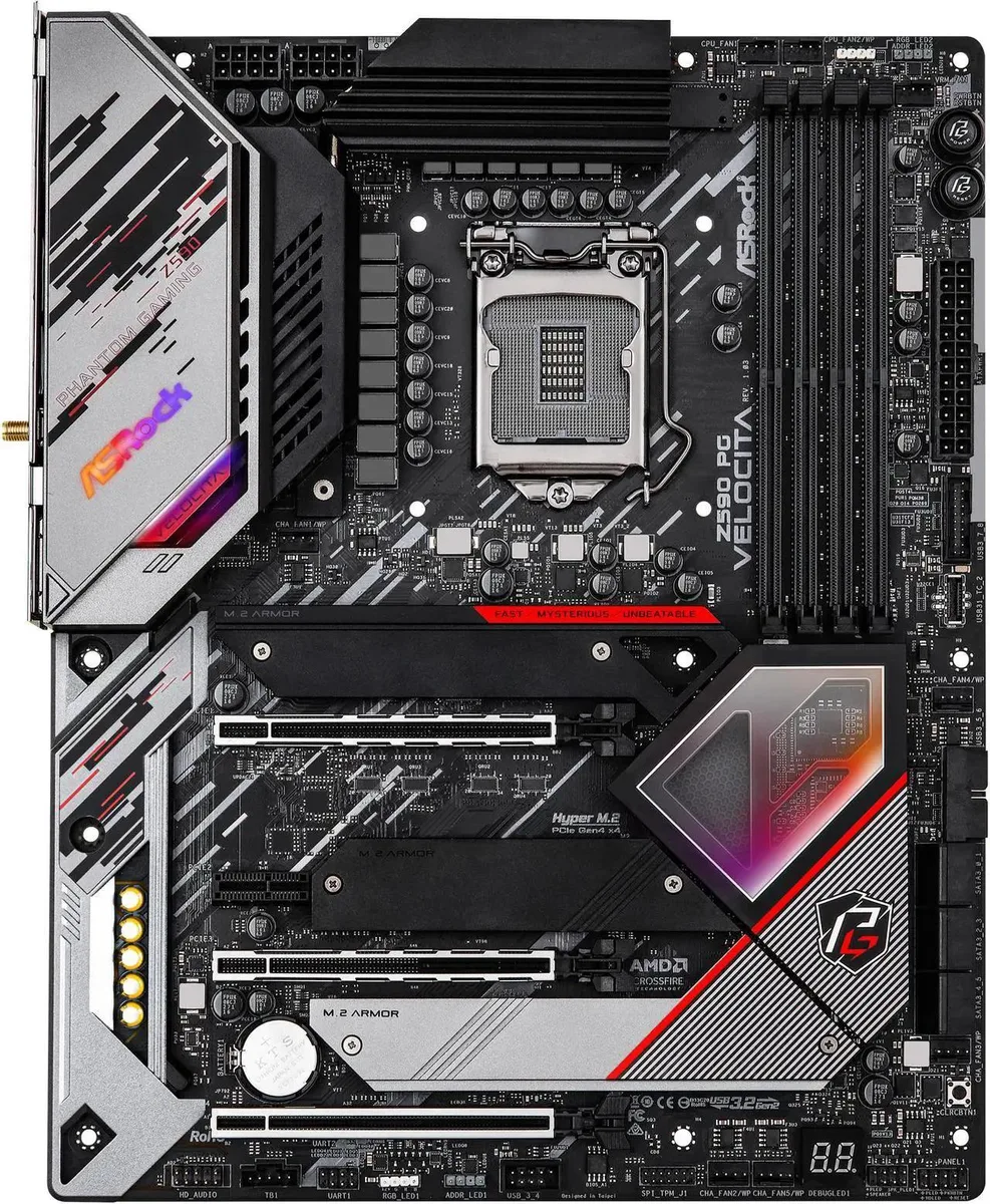 ASRock ASRock Z590 PG VELOCITA Intel motherboard — תמונת המוצר