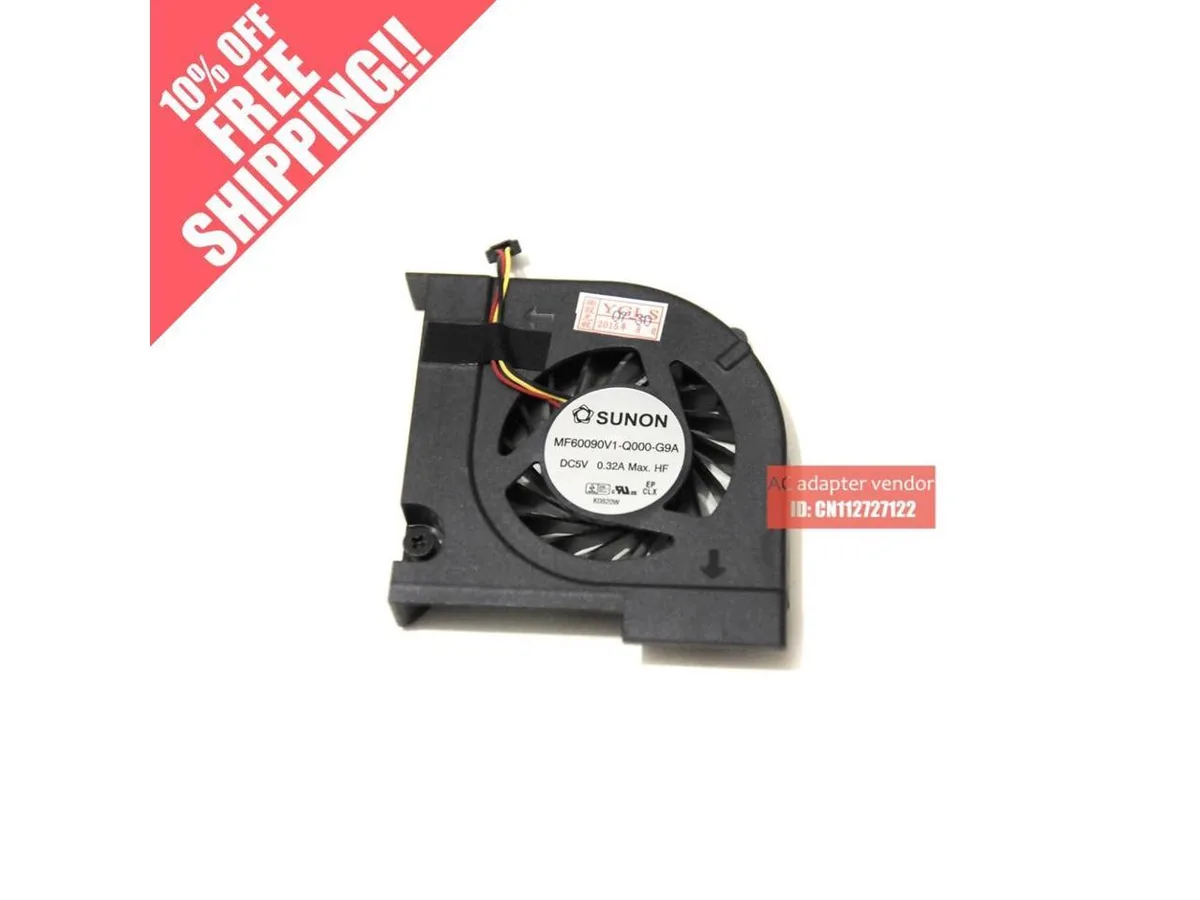 Fans Fans FOR HP DV3 4100 CQ32 G32 series laptop CPU fan — fotografia produktu