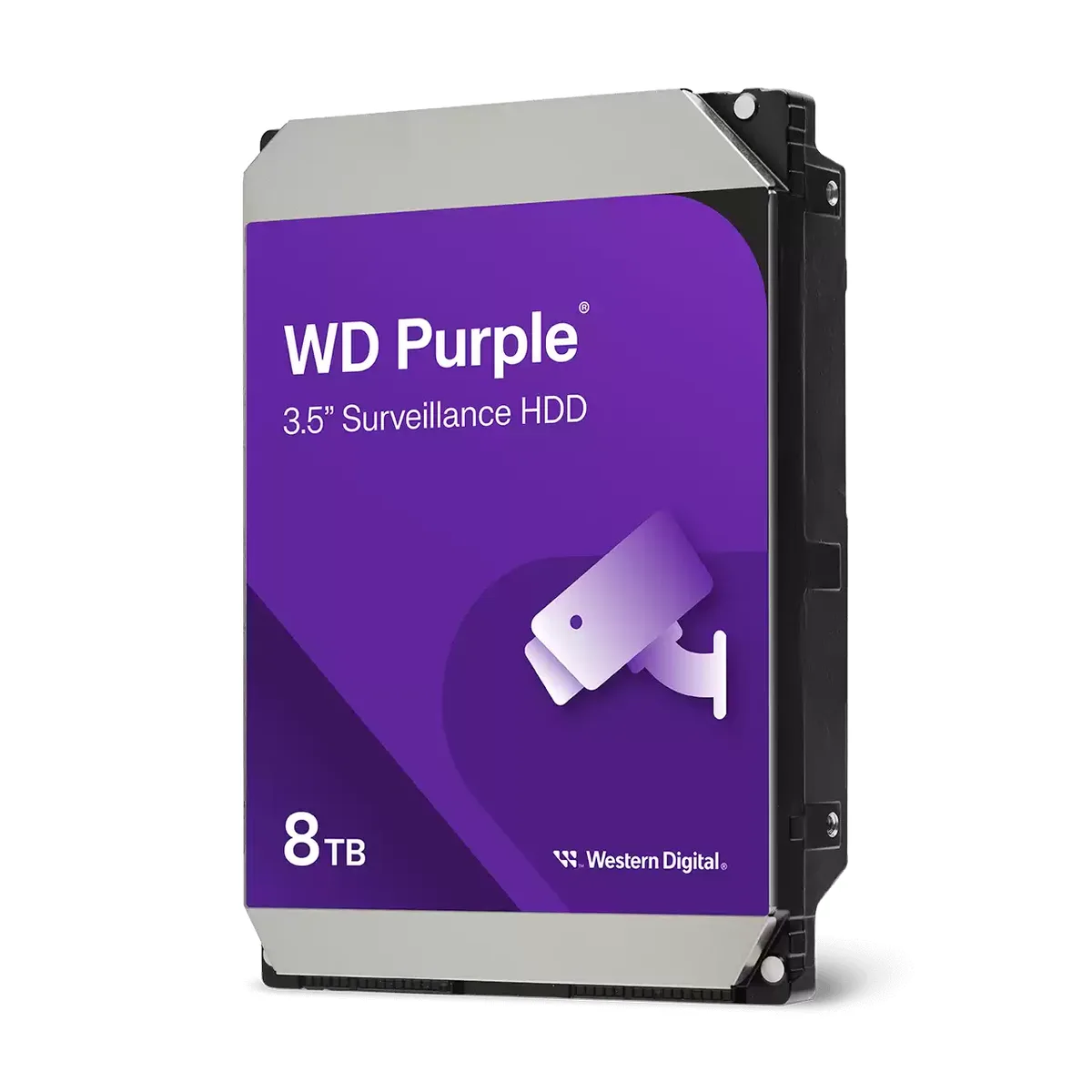 Western Digital Western Digital WD85PURZ 8TB 3.5" 5400 RPM 256MB SATA 6.0Gb/s internal hard drive — photo du produit