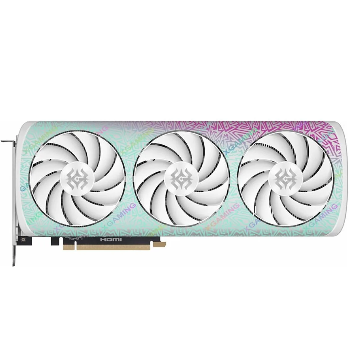 ZOTAC XGAMING RTX 5070 Ti 16GB triple-fan graphics card with dark metal shroud and backplate