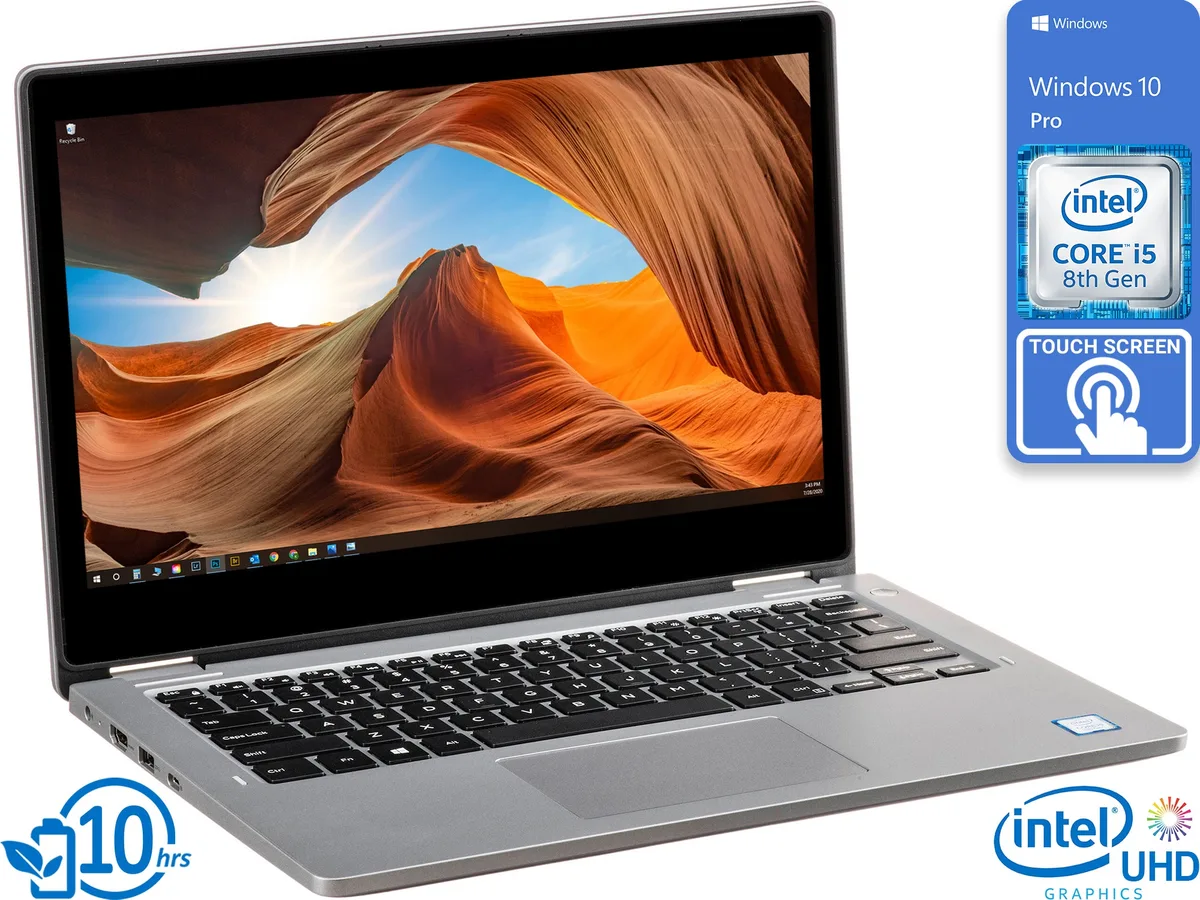 DELL DELL 3310 2-in-1 laptop i5-8265U 8GB 512GB NVMe 13.3" FHD Touch Windows 10 Pro — photo du produit