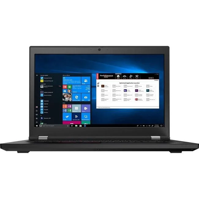 Lenovo Lenovo ThinkPad P17 20SN003XUS 17.3 laptop i7-10750H 8GB 256GB Quadro T1000 — productfoto