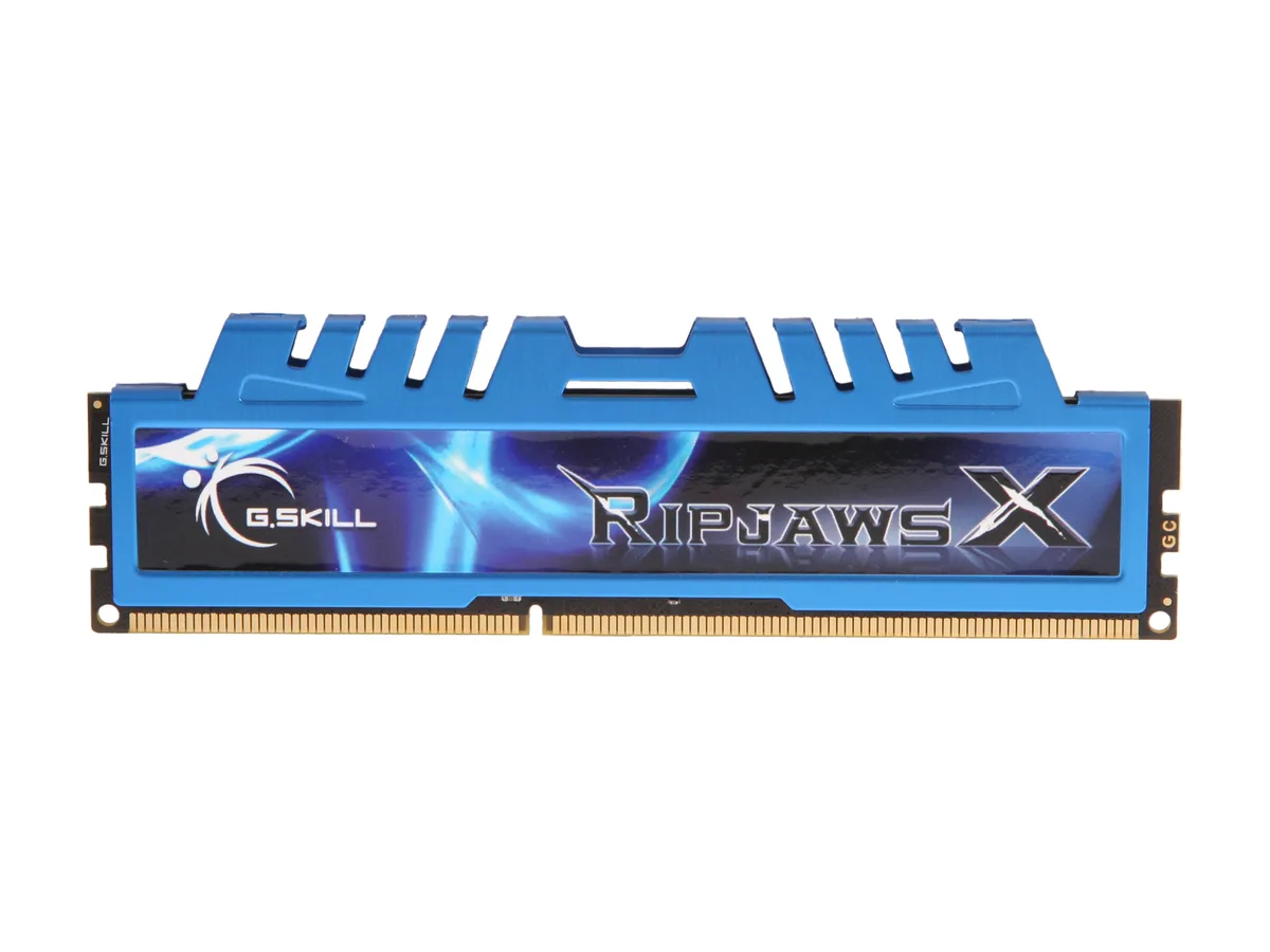 G.SKILL G.SKILL Ripjaws X F3-1600C9S-8GXM 8GB DDR3 1600 desktop RAM — product photo