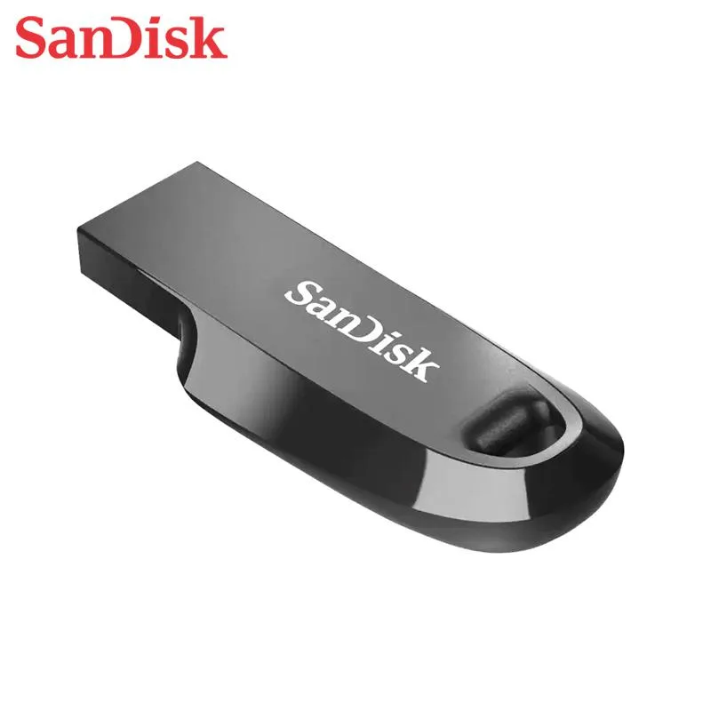 SanDisk SanDisk Ultra Curve 256GB USB 3.2 Gen 1 Flash Drive Black — 제품 사진