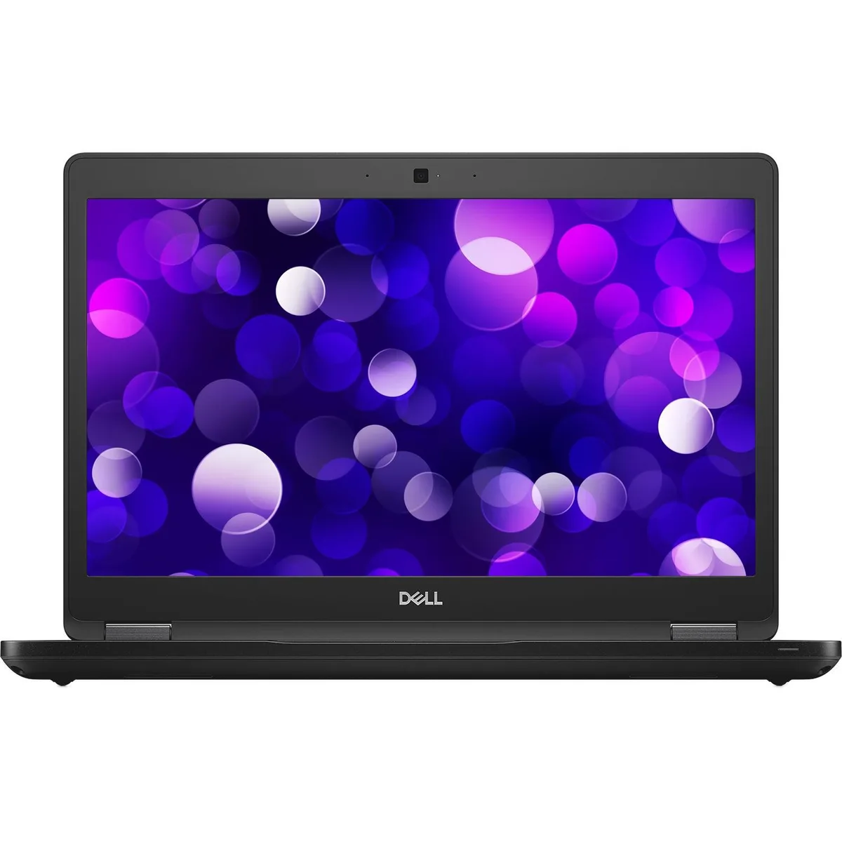 Black Dell Latitude 5490 12.5 inch laptop closed lid matte finish