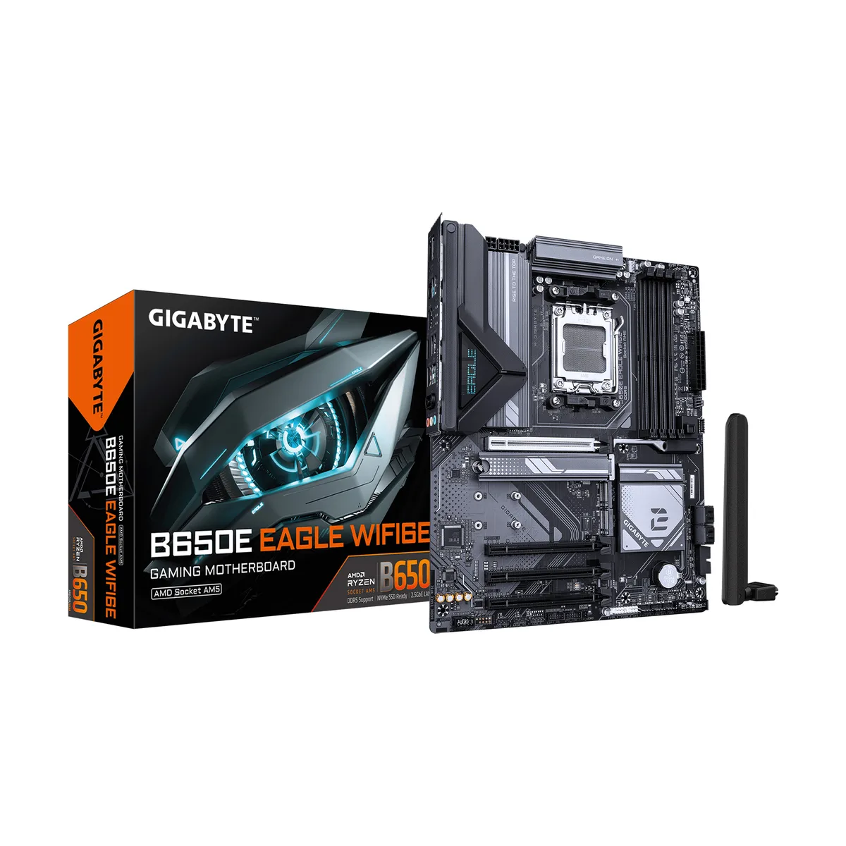 GIGABYTE GIGABYTE B650E EAGLE WF6E AMD motherboard — product photo