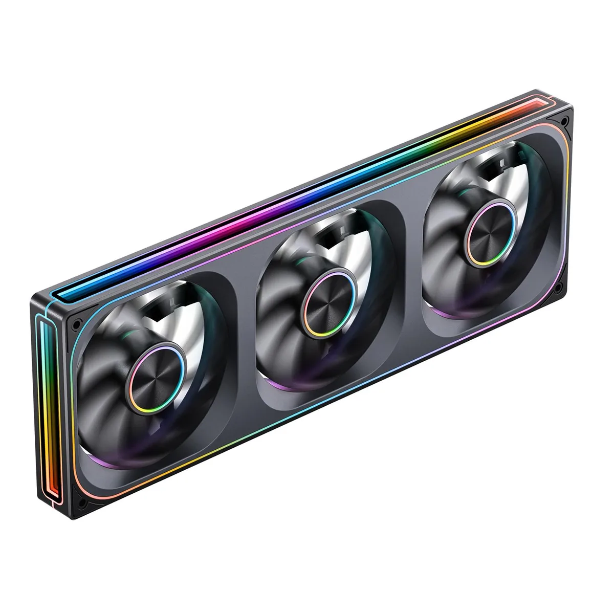 JONSBO JONSBO ZA-360B 3×120mm ARGB case fan 28mm — photo du produit