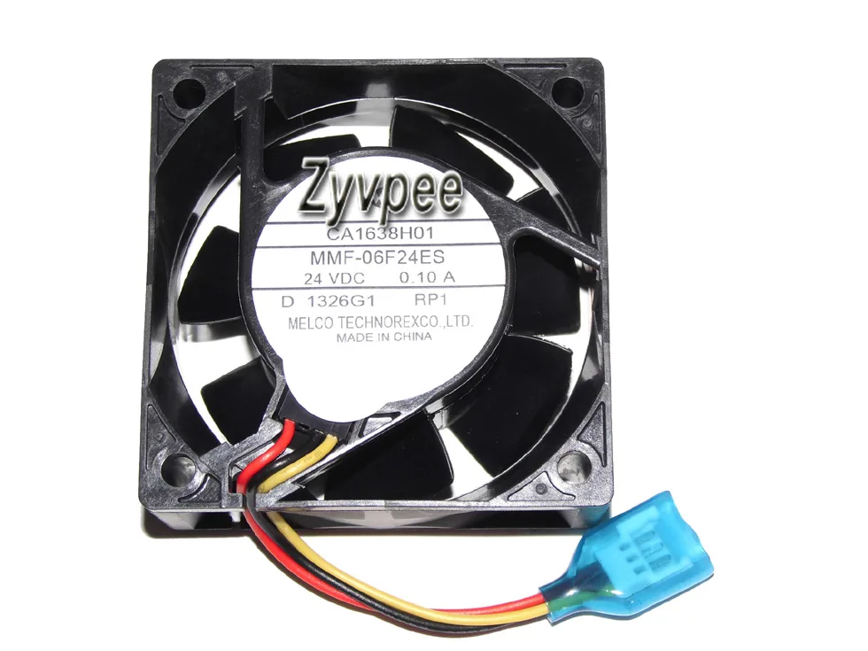 Zyvpee Zyvpee MMF-06F24ES RP1 60mm 24V 0.1A 3-pin case fan — foto produk