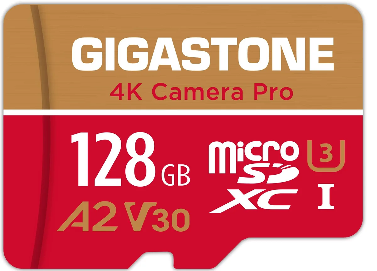 Gigastone Corporation Gigastone Corporation 128-4-1 128GB microSDXC memory card — Produktfoto