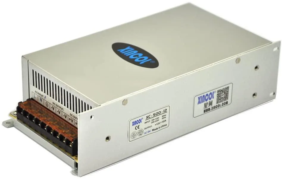 myVolts myVolts XC-500-12 12V 42A 500W power supply — photo du produit