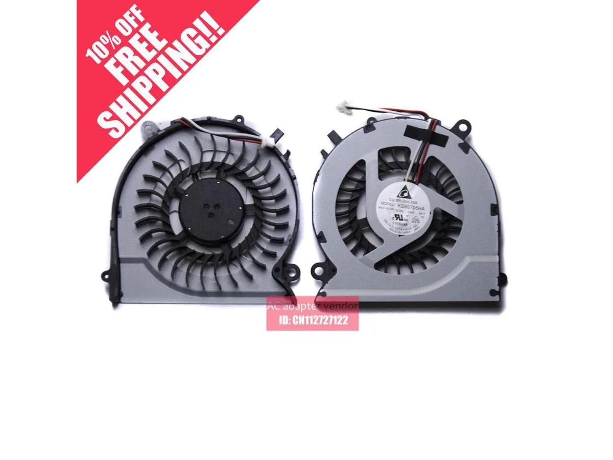 Fans Fans CPU Cooler for Samsung NP700Z5B Z5A Z5C Z4A Z3A — fotografia produktu