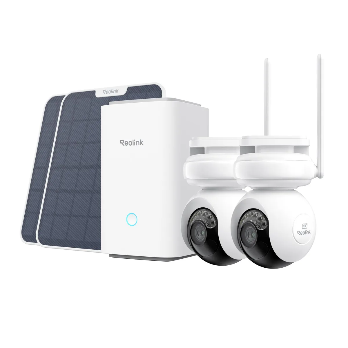Reolink Reolink Home Hub with Altas PT Ultra + Solar Panel 2 2-Pack network camera — product photo