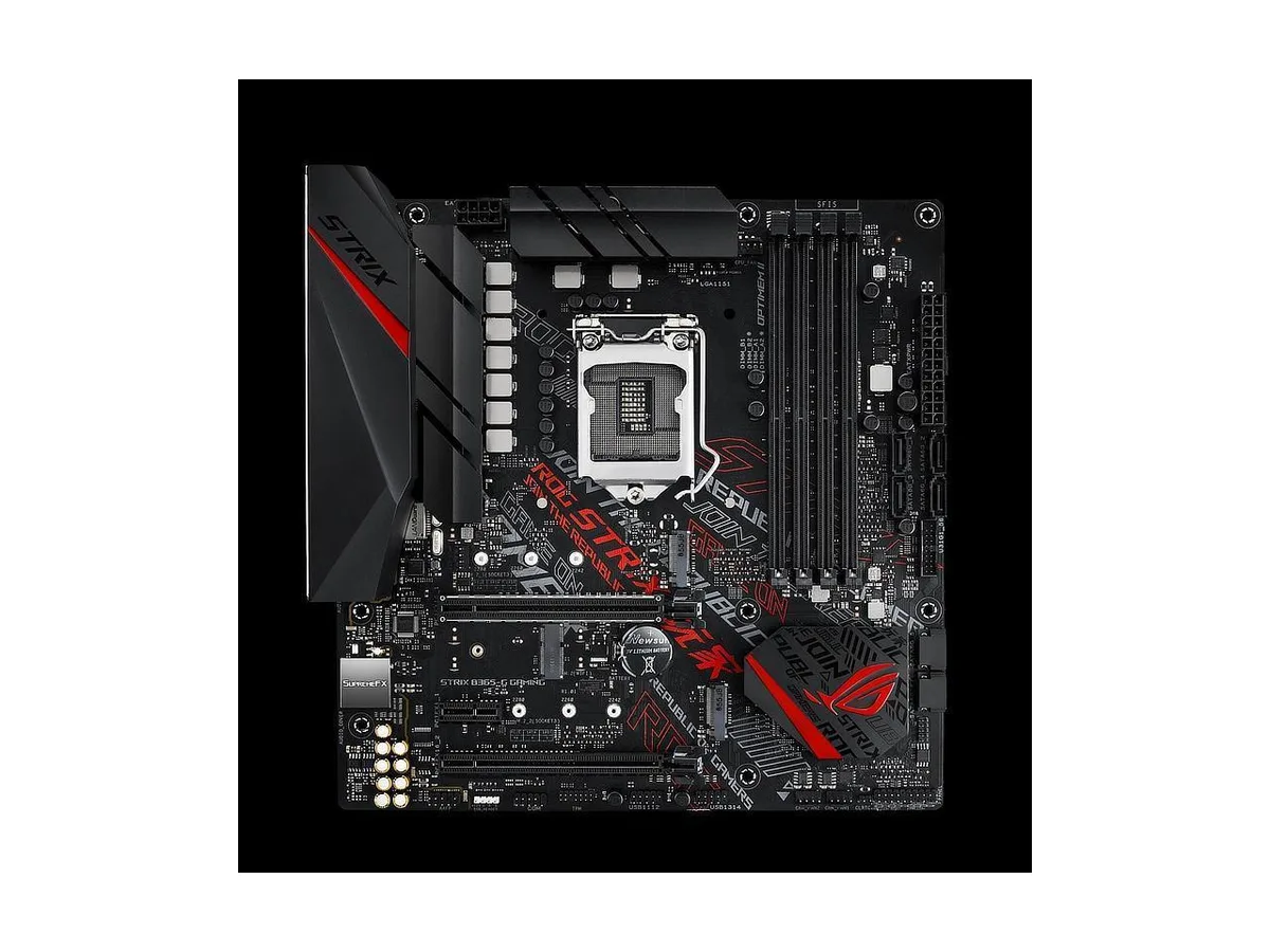 ASUS ASUS ROG STRIX B365-G Intel Motherboard LGA 1151 Micro ATX DDR4 2666/2400/2133 — product photo