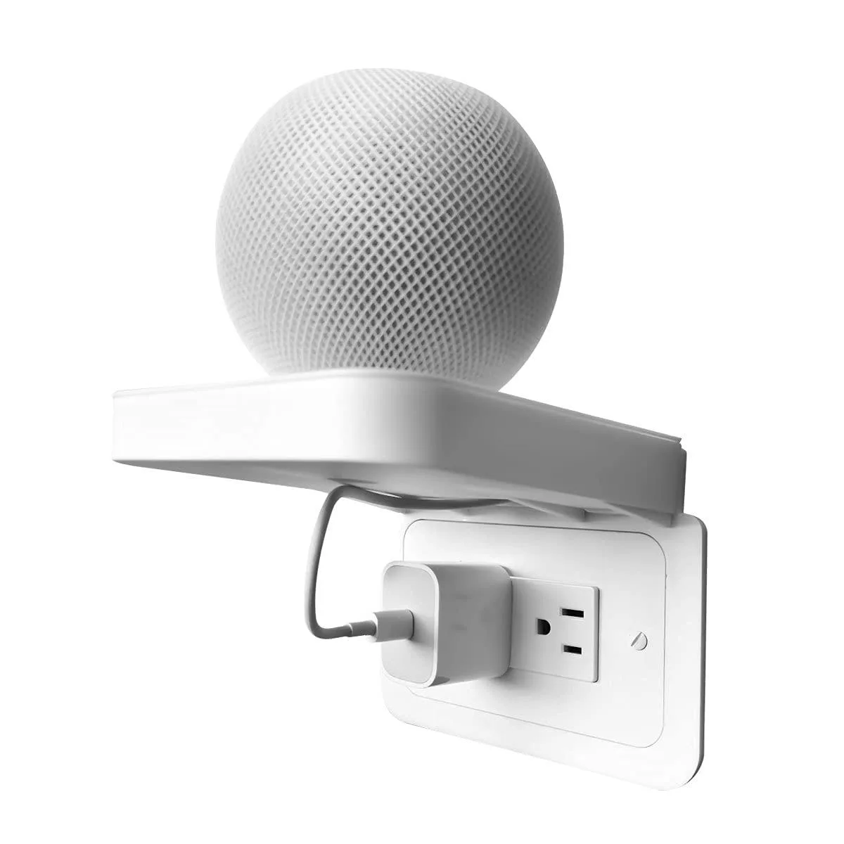  Knape &amp; Vogt 89WH10618 Wall Outlet Shelf 5.9x6.5x1.8 in 10 lbs — fotografia produktu