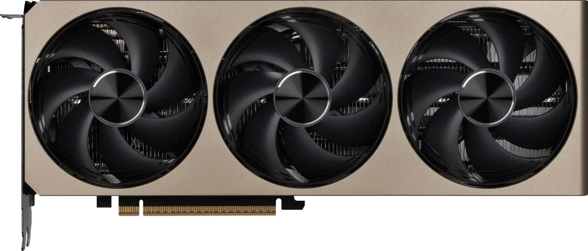MSI MSI RTX 5080 16G INSPIRE 3X OC graphics card — product photo