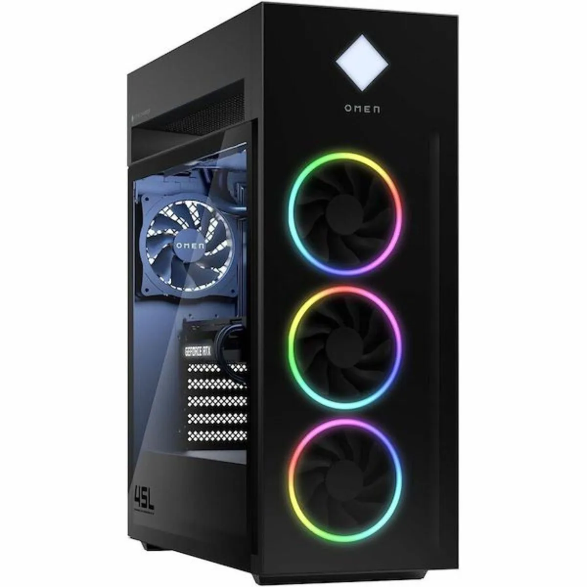 HP HP OMEN 45L GT22-3000I Core Ultra 7 265K 16GB DDR5 1TB RTX 5070 Gaming Desktop — product photo