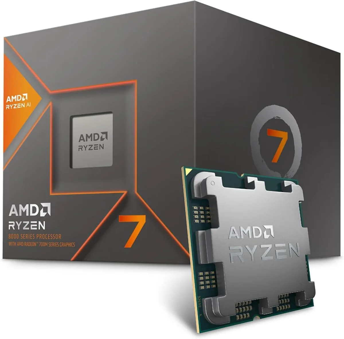 AMD AMD Ryzen 7 8700G FF4D516G6000HC38ADC01 desktop processor — product photo