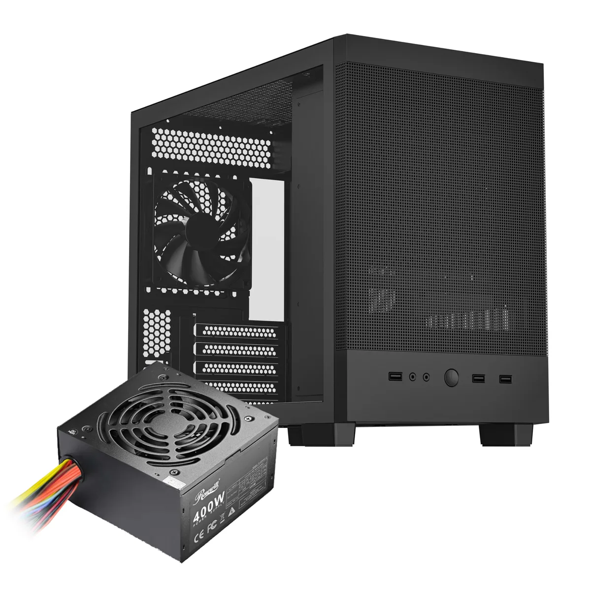 Rosewill Rosewill FBM-Z2-400 Micro ATX PC Case 400W PSU — product photo