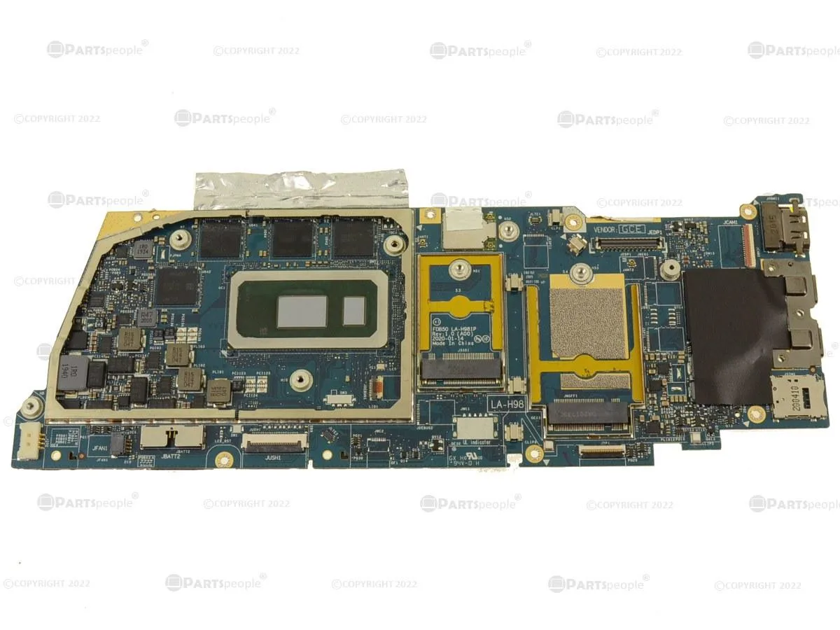 DELL DELL Latitude 9510 Motherboard i5-10310U 1.7GHz 16GB 4RWPV — photo du produit